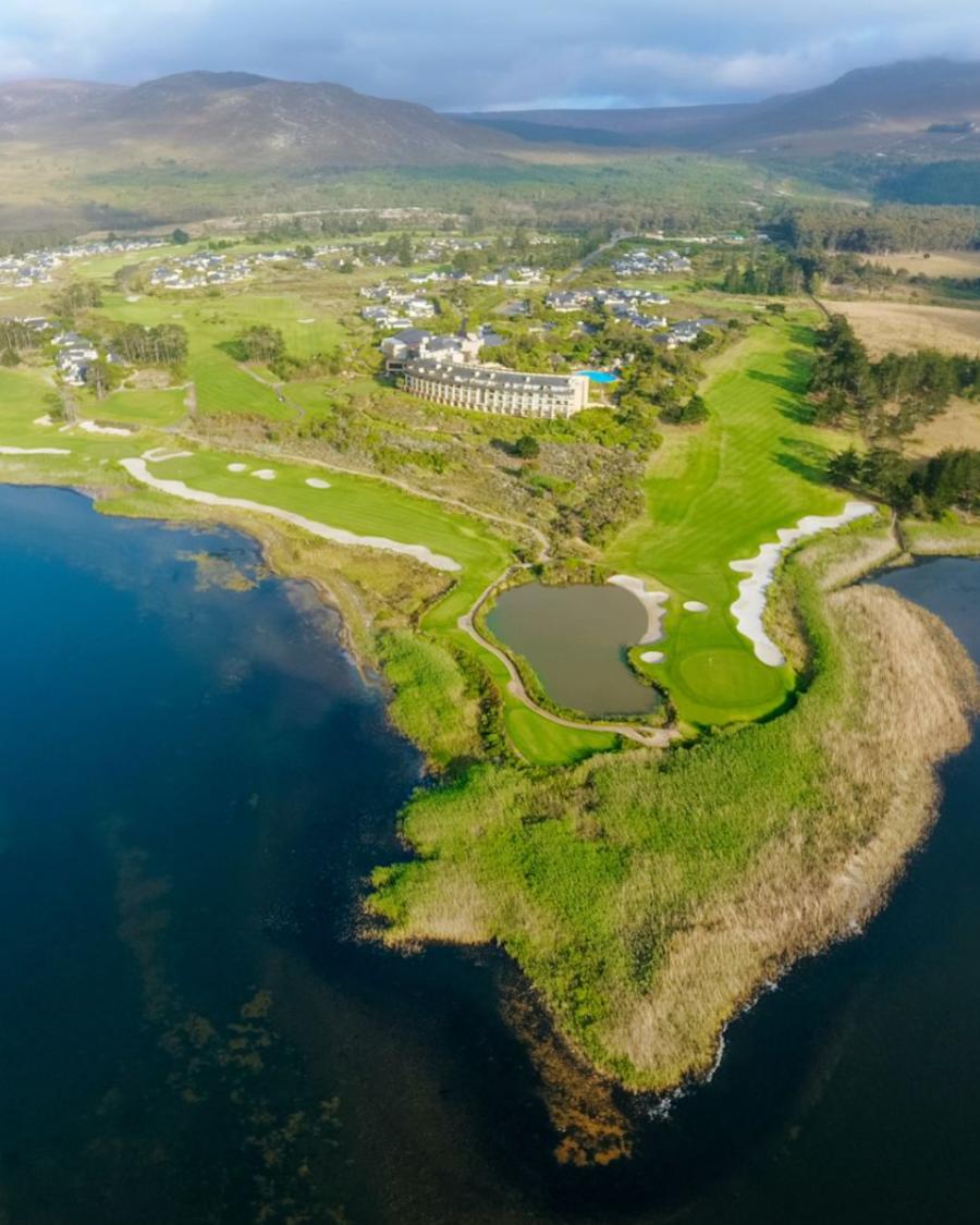 Arabella Golf Course on the lagoon