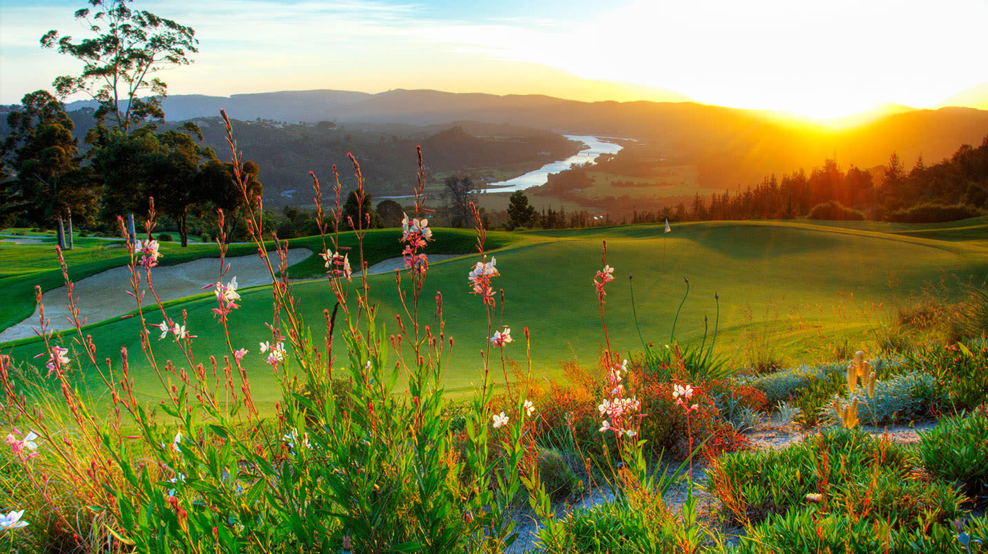 Golf Course sunset