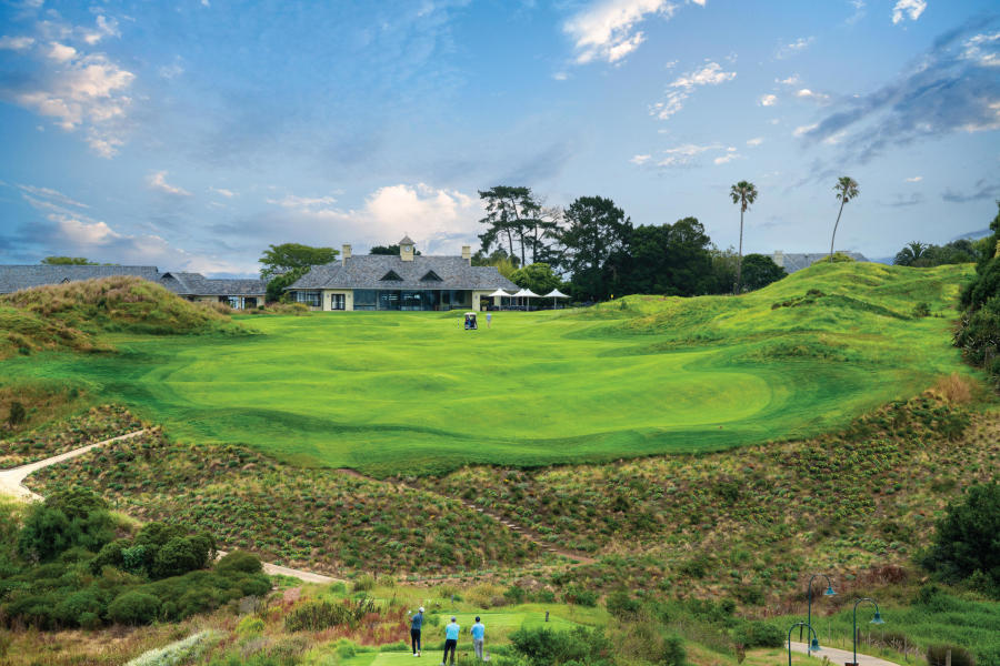 The greens at The Links